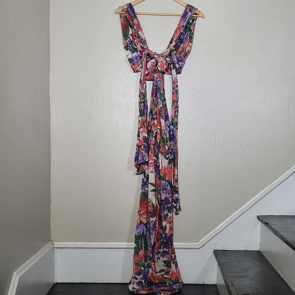 Just Be Queen Floral Maxi Dress - Picture 6 of 6